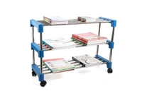 SR01 Shoes stand steel blue